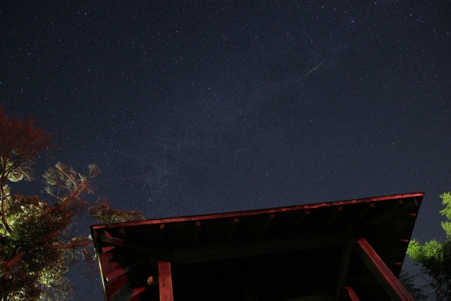 ペルセウス座流星群イベント
